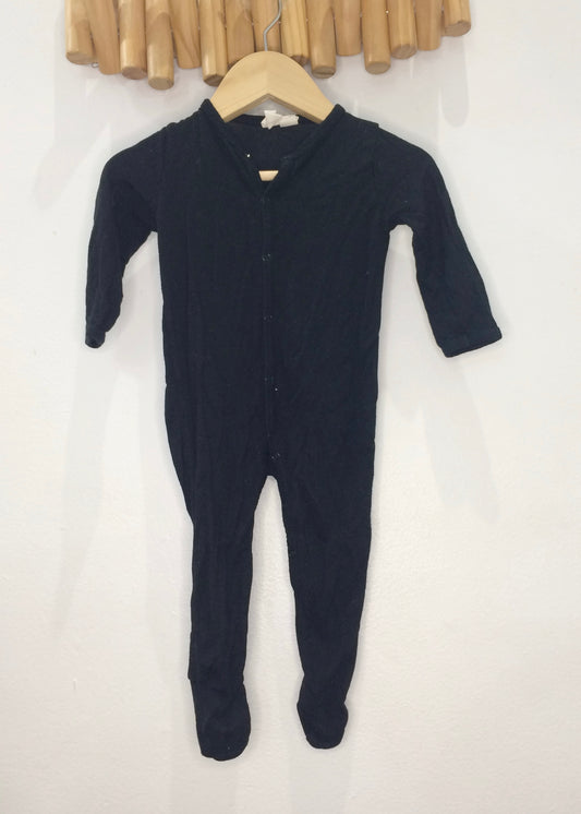 Kyte baby black sleeper 3-6m