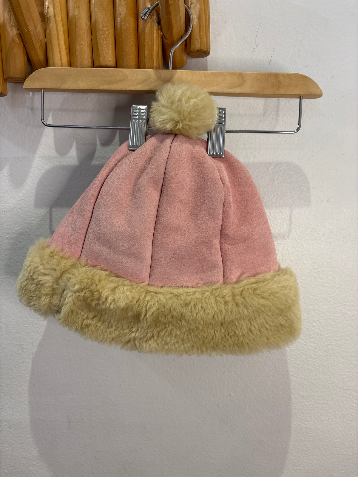 Genuine rabbit fur hat 4-6y