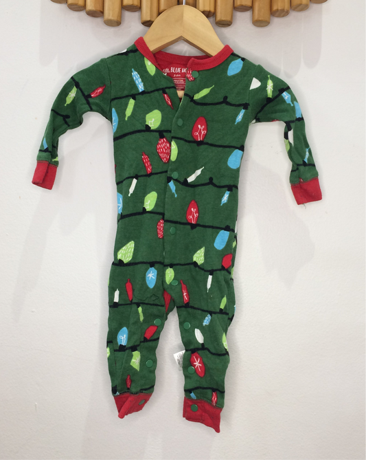 Christmas lights sleeper 3-6m