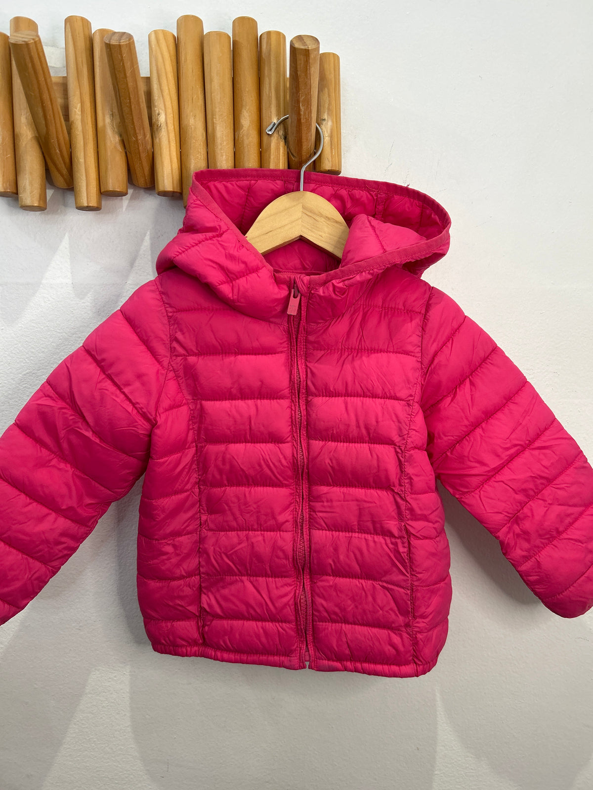 Hot pink lightweight jacket 3y