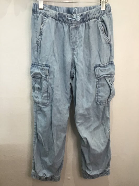 Chambray cargo joggers 8y