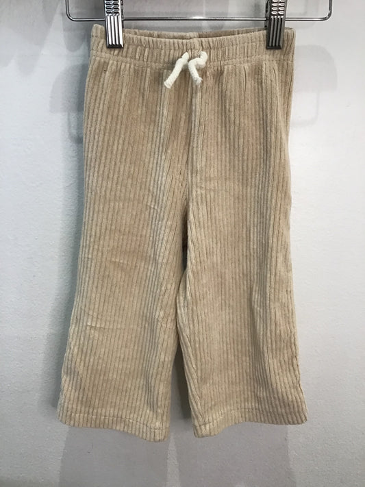 Soft cord wide legged pants 18-24m