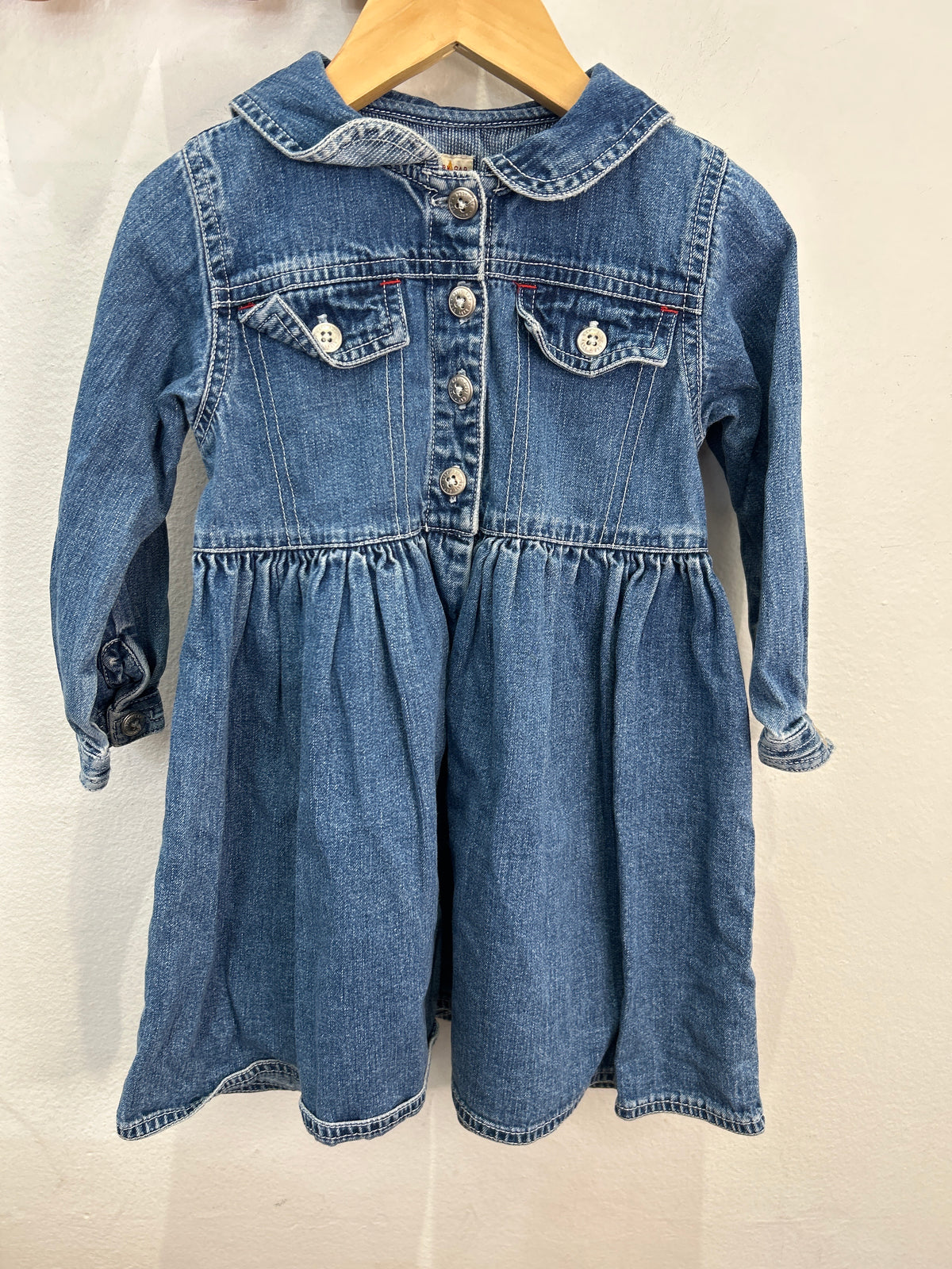 Vintage denim dress 3y