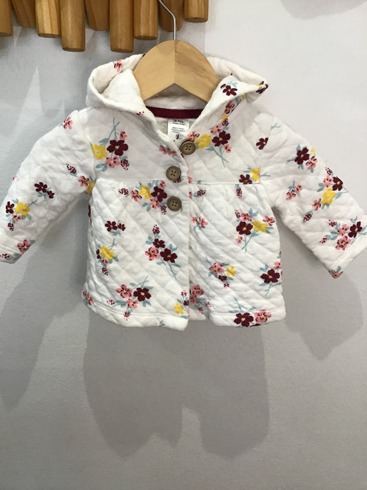 Quilt floral cardigan 3m