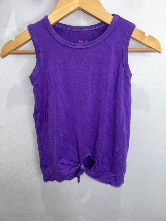 Purple tanktop 2-3y