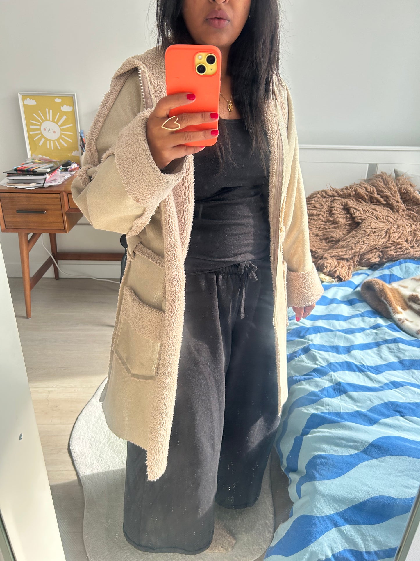 Diana Coatsworth gold coat S