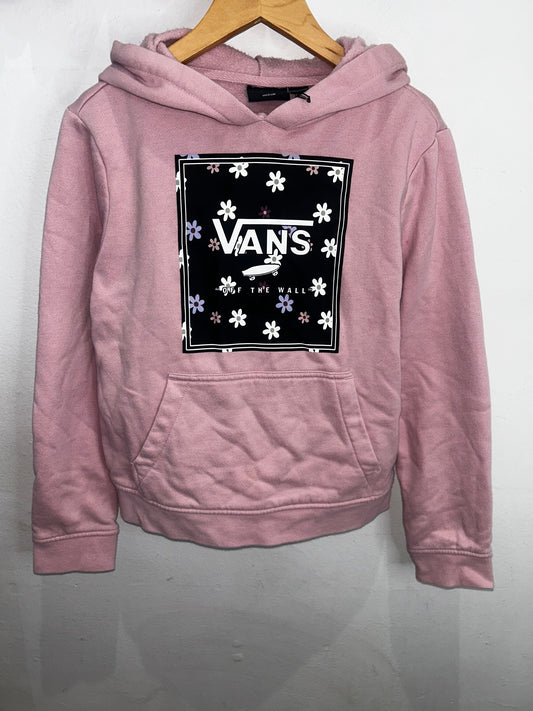 Vans pink hoodie 10-12y