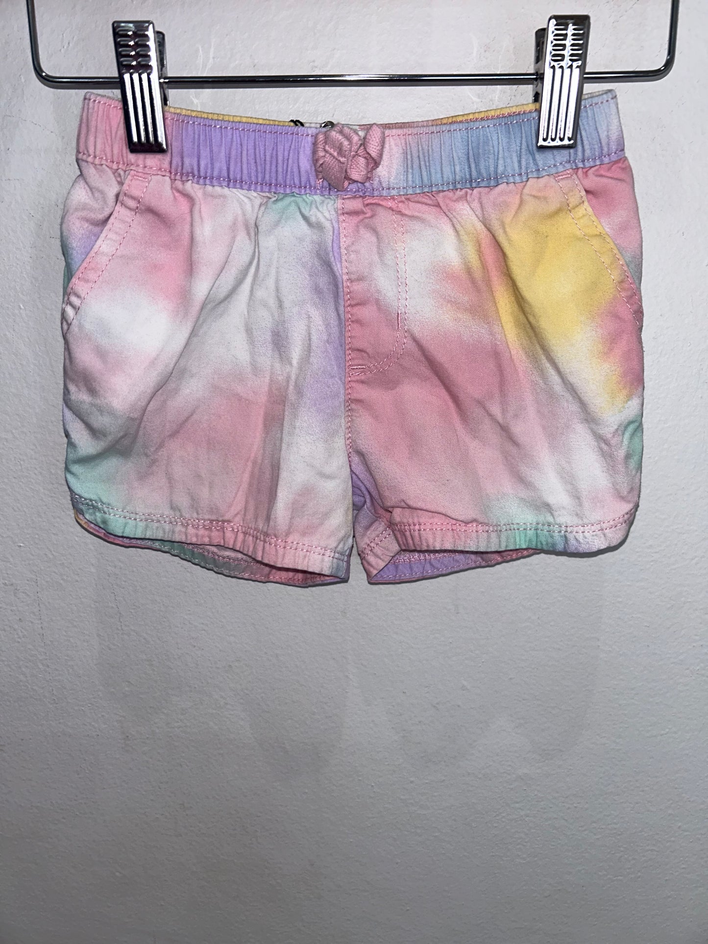Tie dye shorts 3y