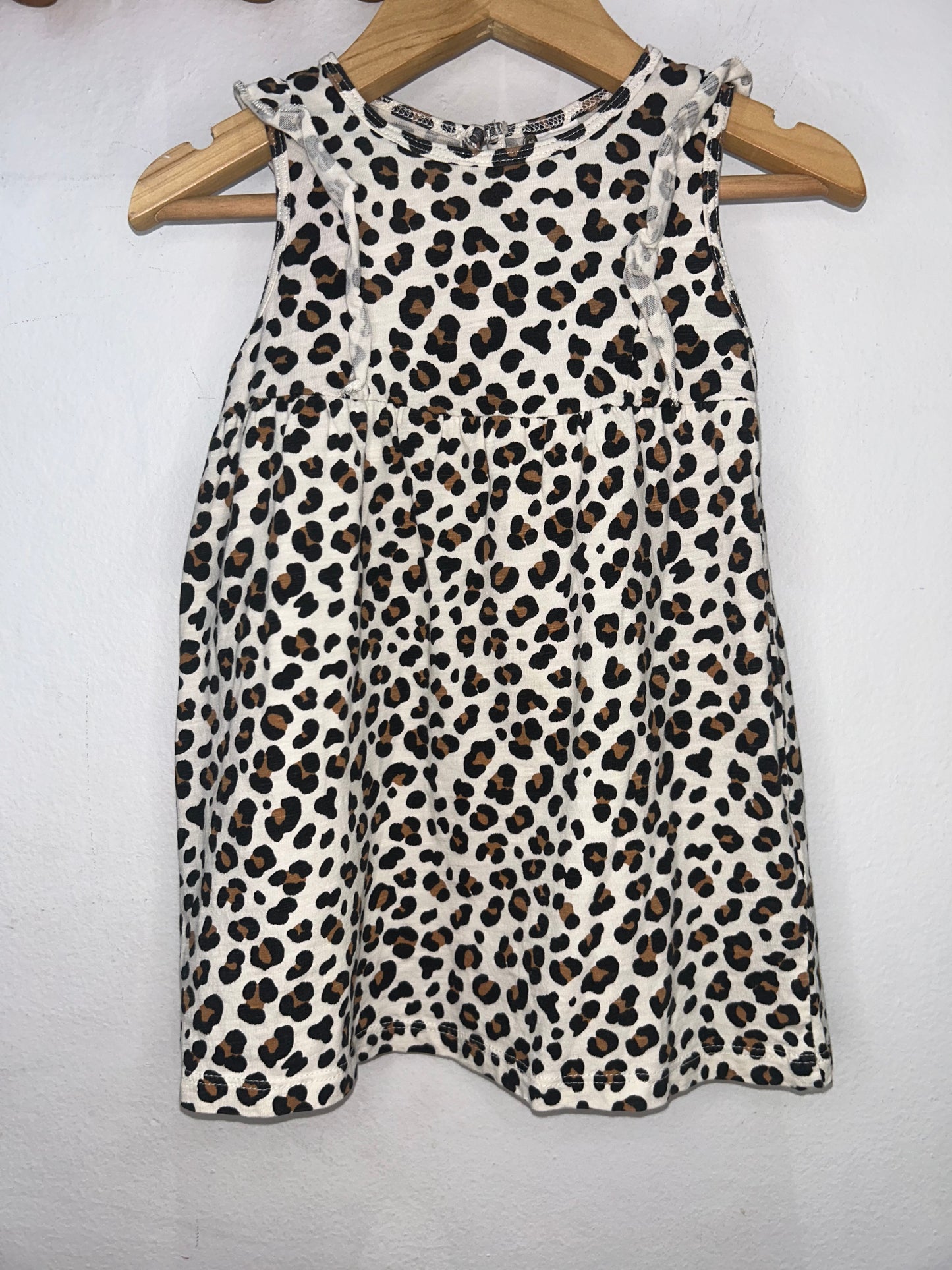 Leopard dress 12-18m