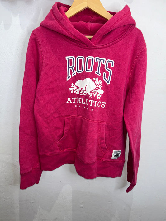 Roots magenta hoodie 11-12y