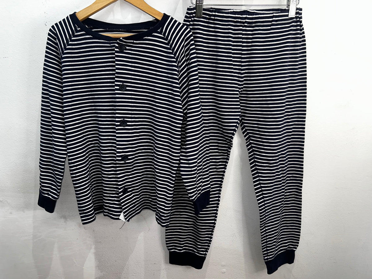 Blue stripes loung set 10-12y