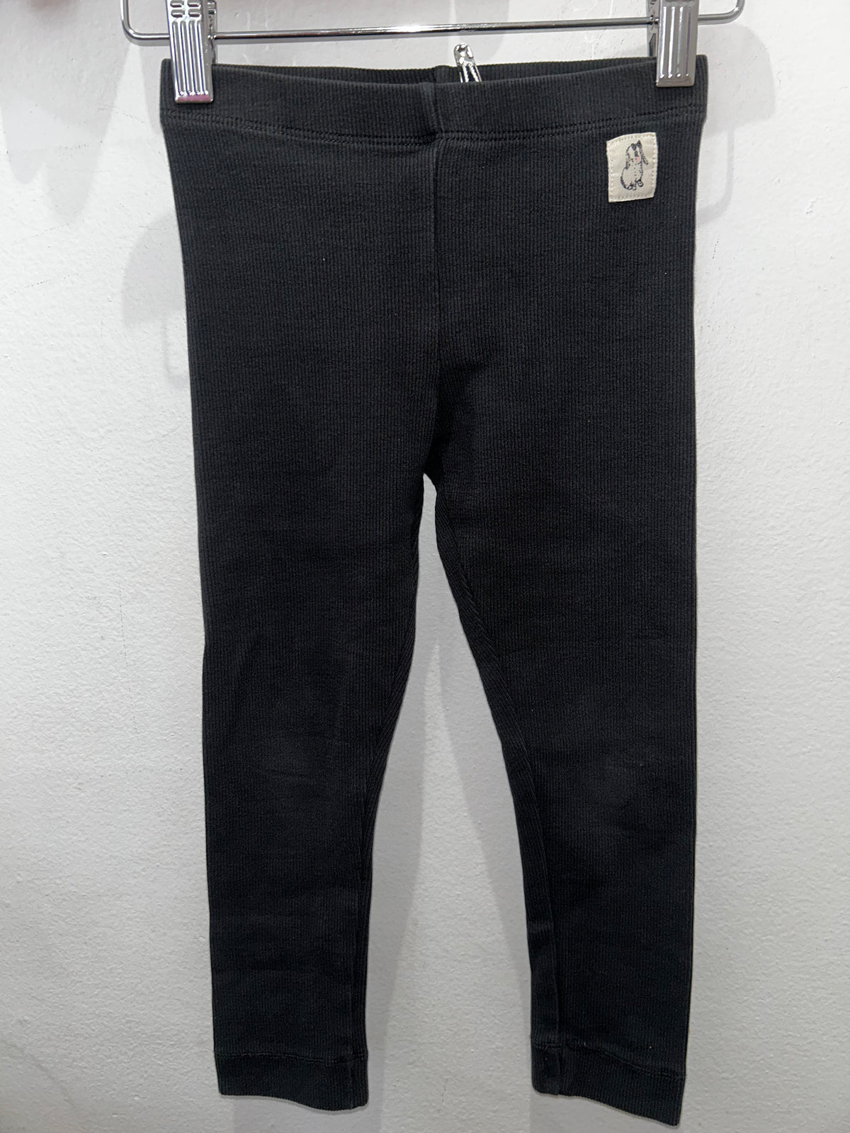 Bunny detail ribbed leggings 3-4y