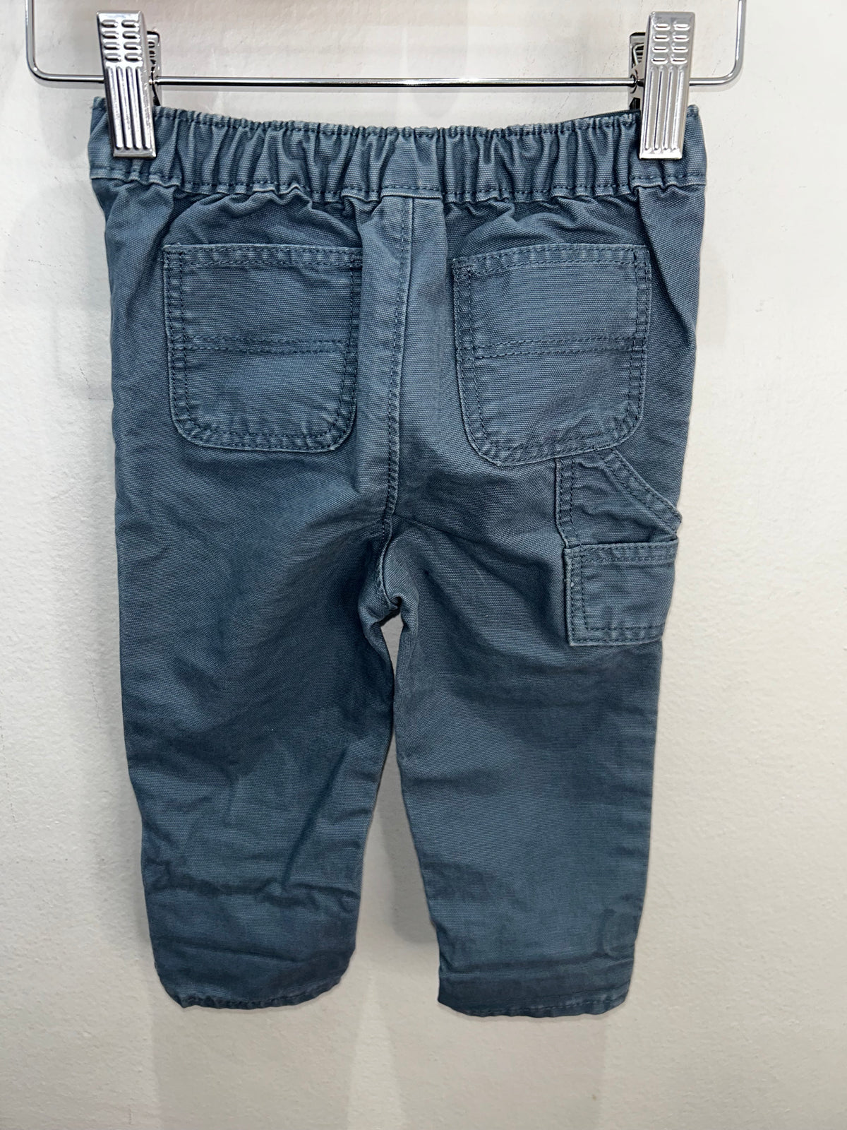 Pastel blue pants 6-12m