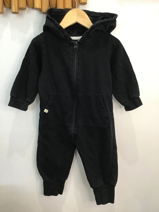 Romper Minimioche black 18-24m