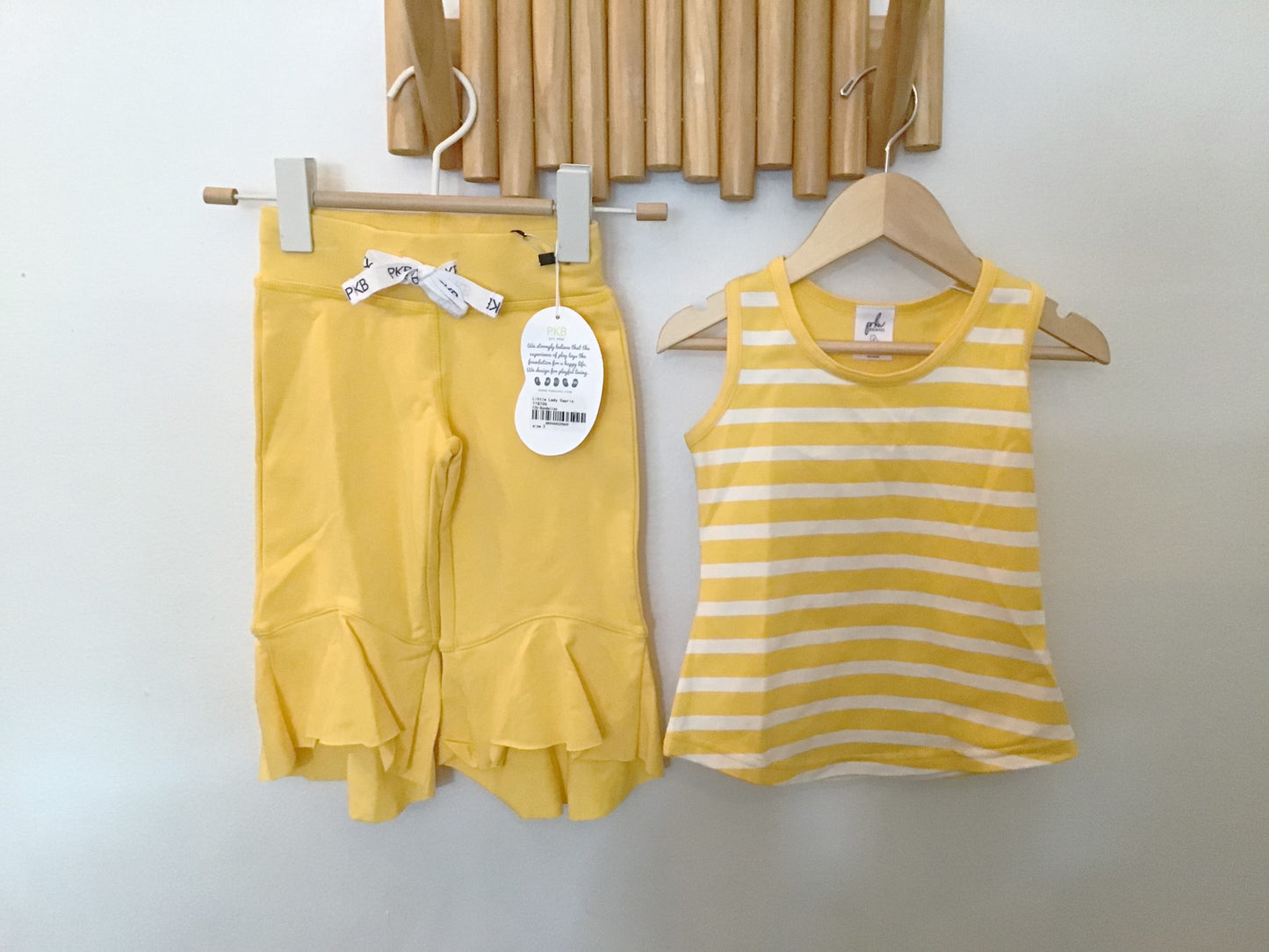 PK Beans yellow set 2y