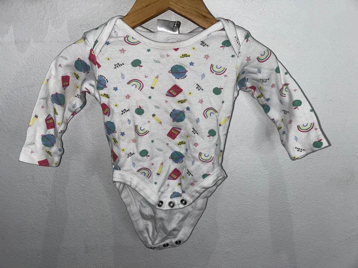 Our planet onesie 0-3m