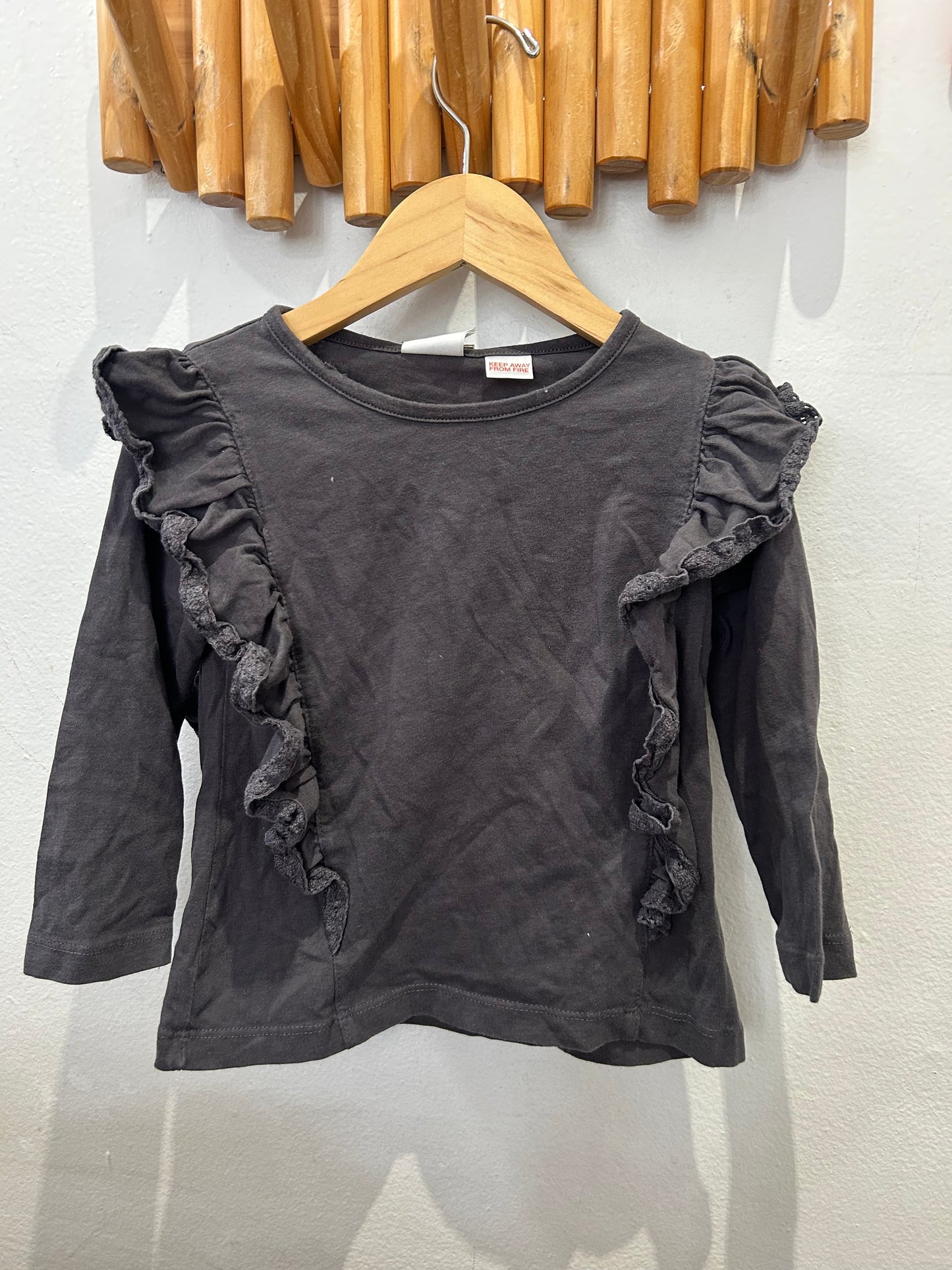 Ash side frill longsleeve 18-24m