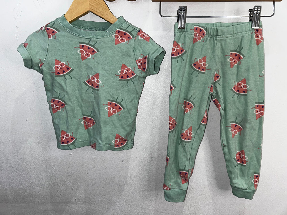 Dancing watermelons pyjamas 2-3y