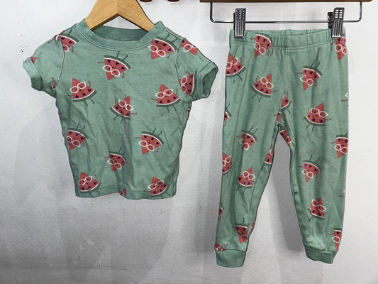 Dancing watermelons pyjamas 2-3y