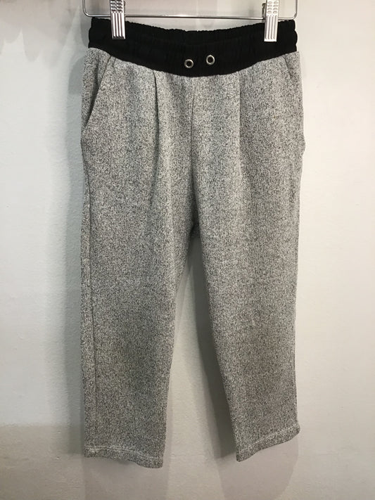 Joggers grey knit 7y*