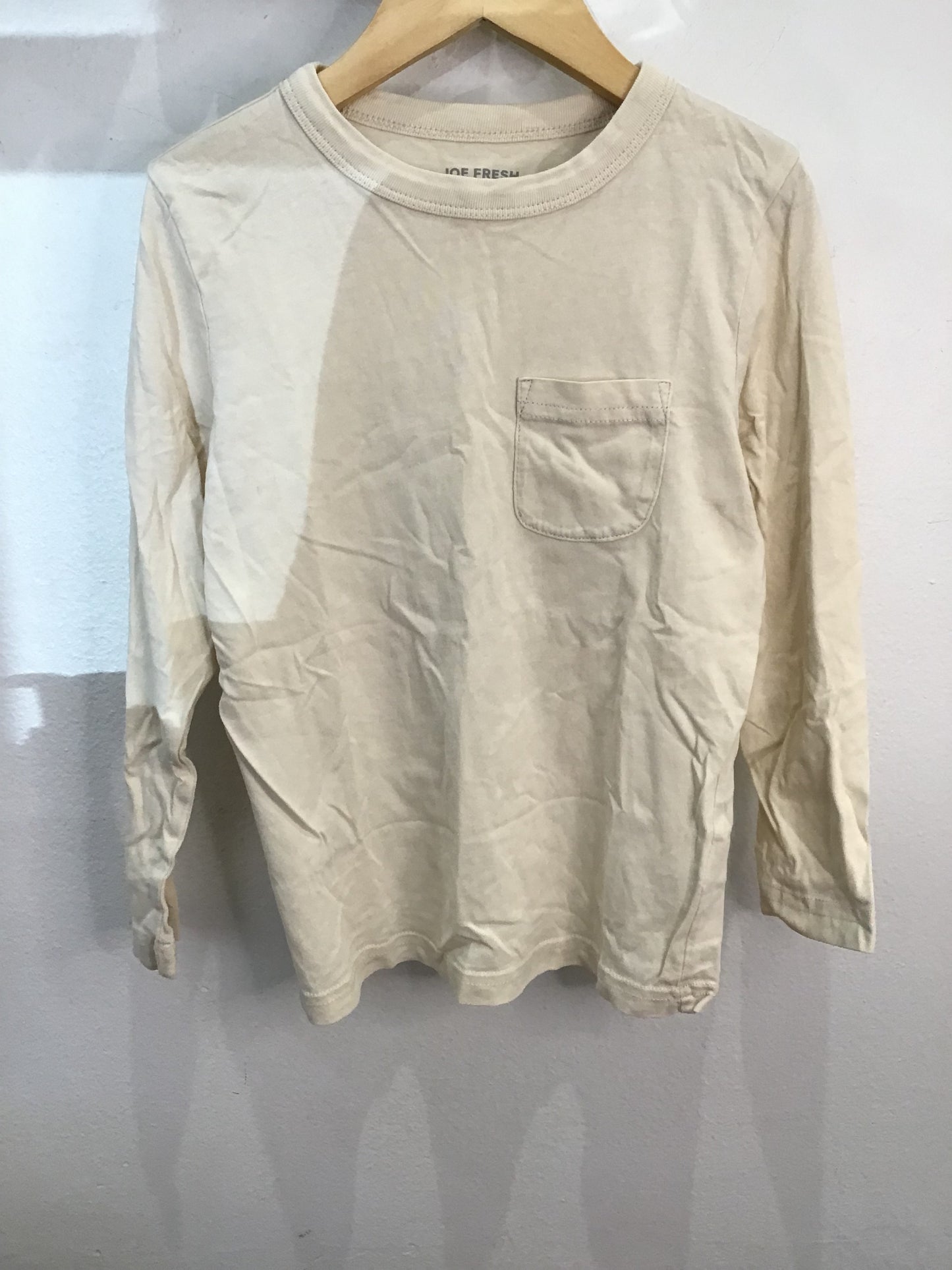 Longsleeve cream pocket 5y
