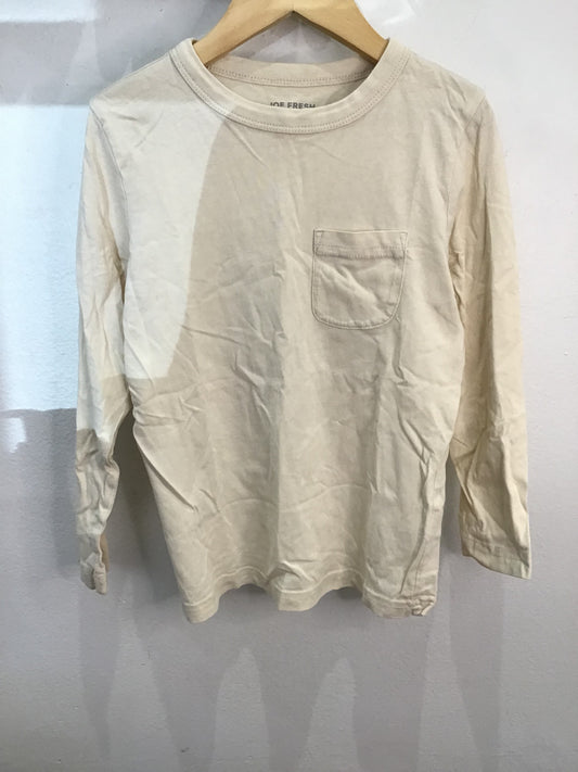 Longsleeve cream pocket 5y