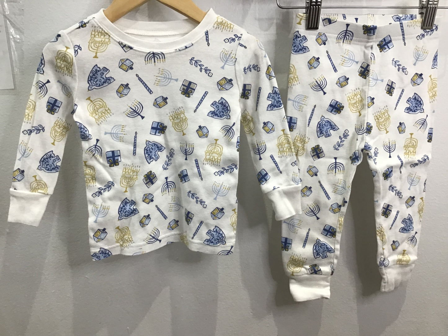 Hannukah pyjamas 18-24m