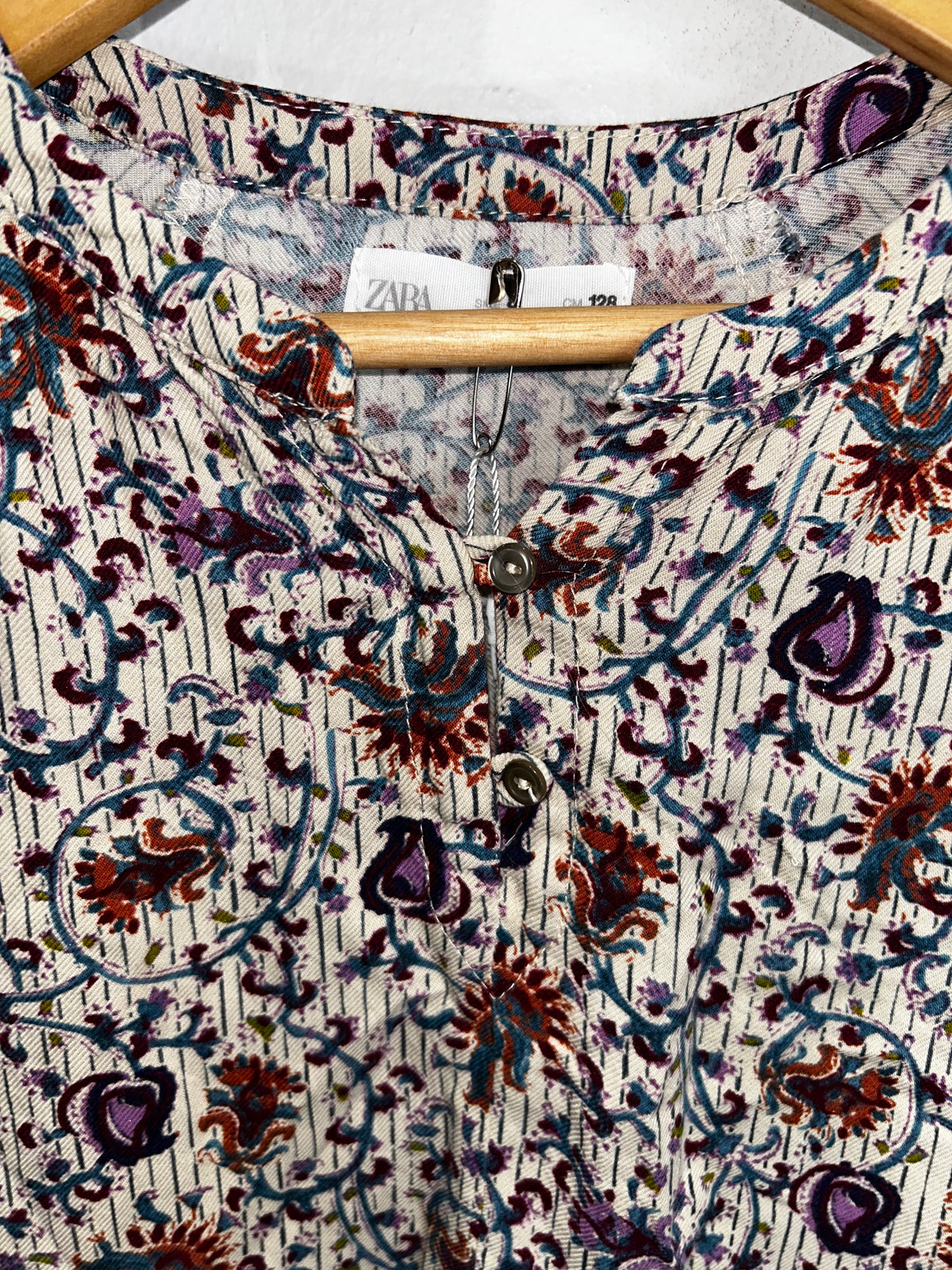 Paisley print dress 8y