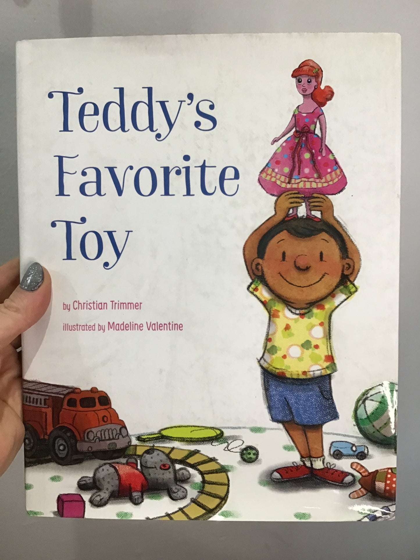 Teddy's favourite toy