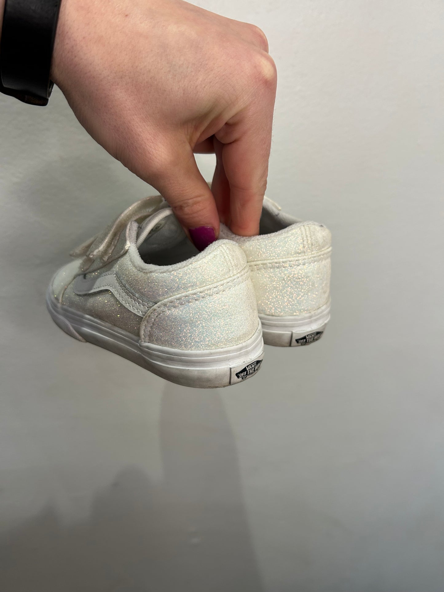 C10 glittery Vans