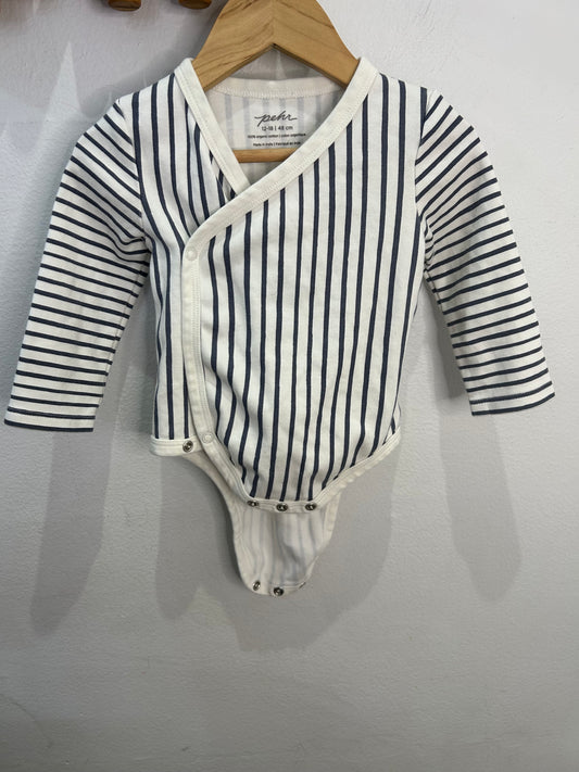 Pehr stripes onesie 12-18m