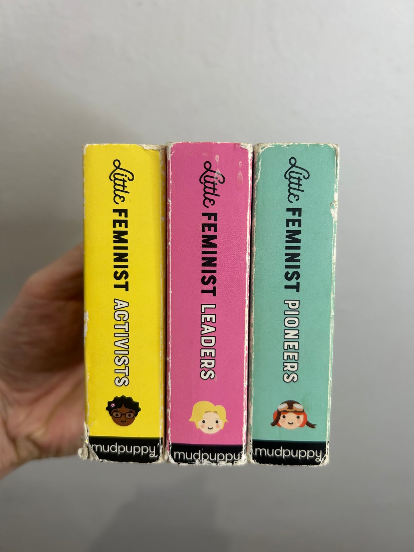 Little Feminists three pack books