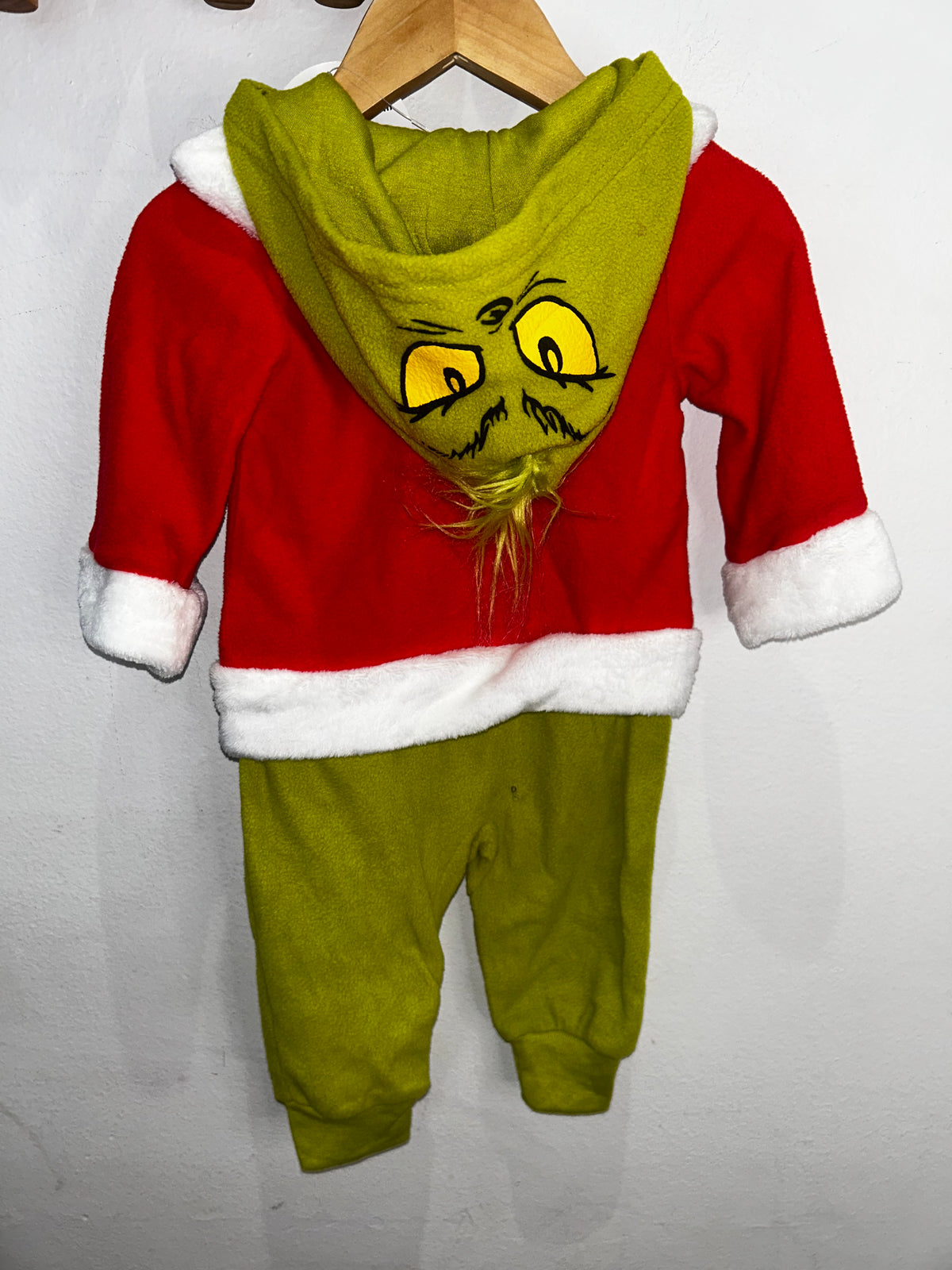 Grinch romper 6-12m NEW