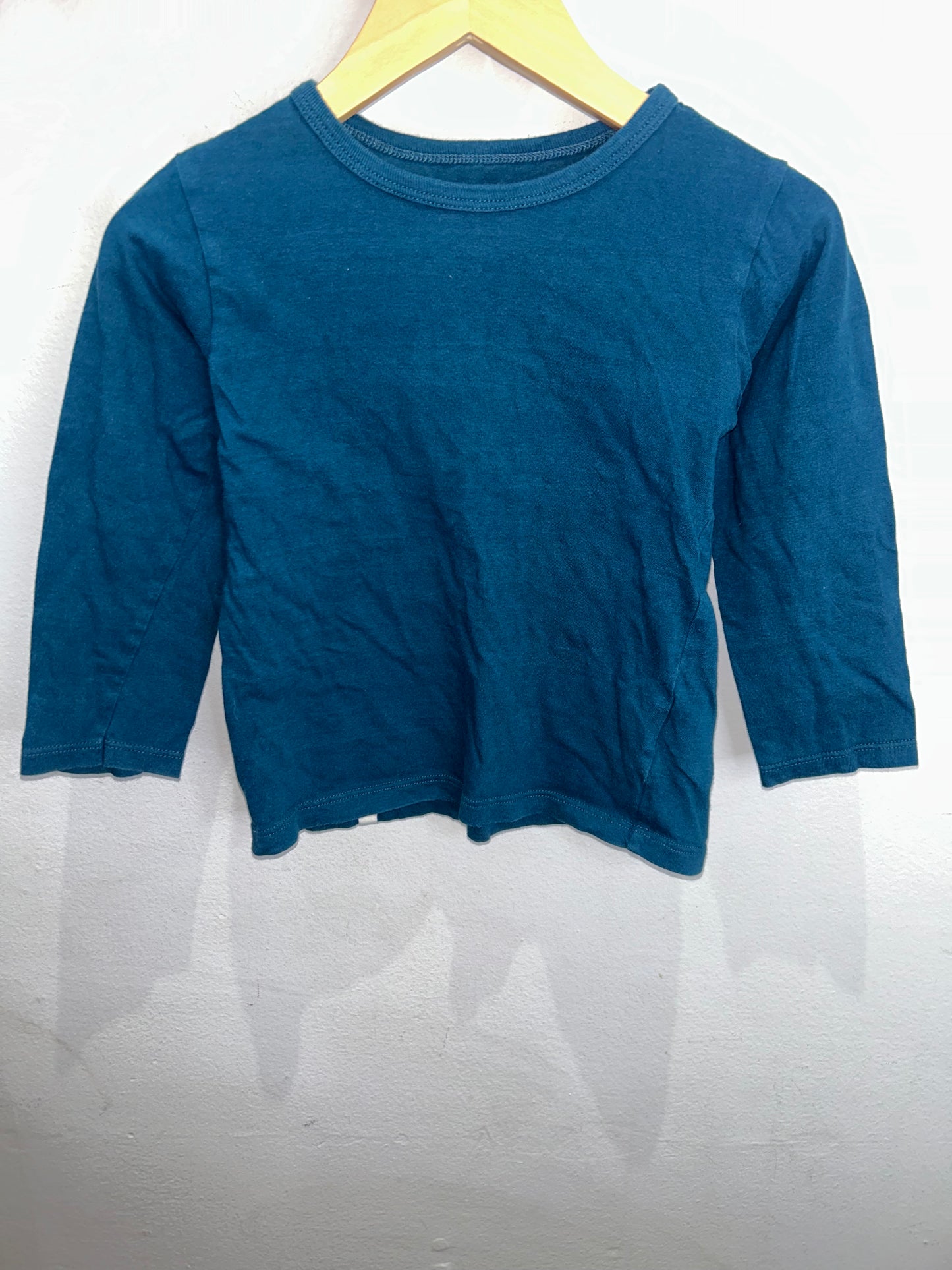 Minimioche teal longsleeve 3-4y