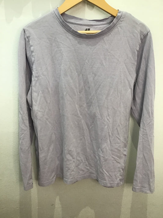 Tee lavender longsleeve 10-12y