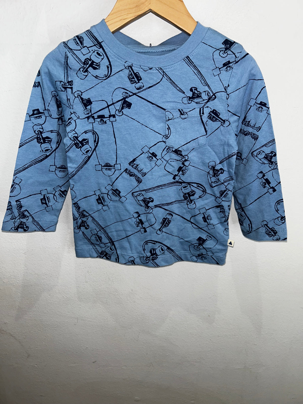 Blue skateboards longsleeve 18-24m