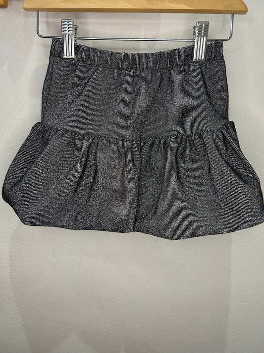 Sparkly silver skirt 5y