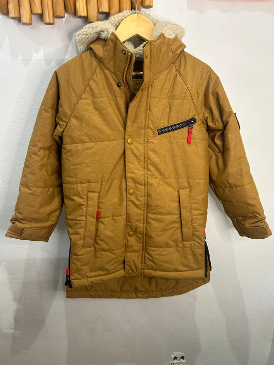 LL Bean brown jacket 5-6y