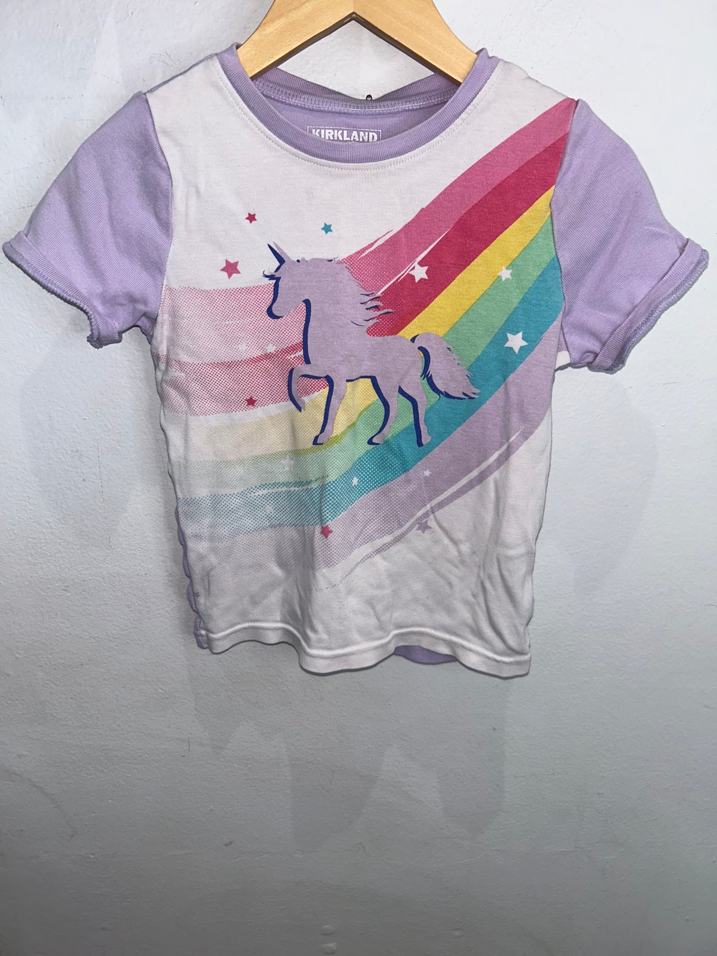 Unicorn shorty pyjamas 6y