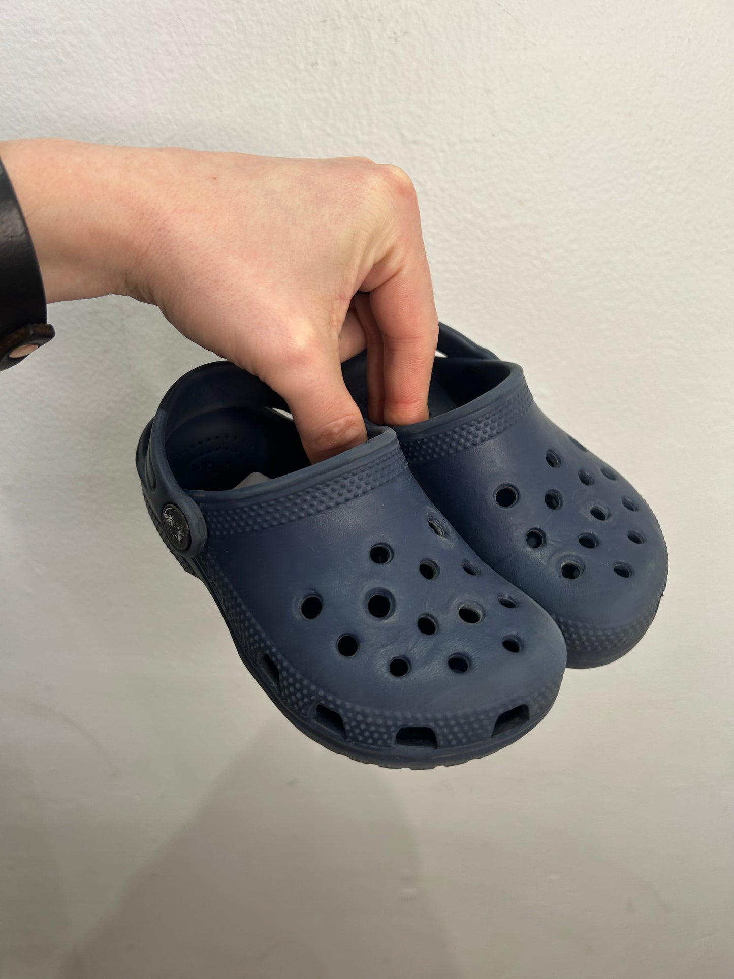 C9 navy Crocs