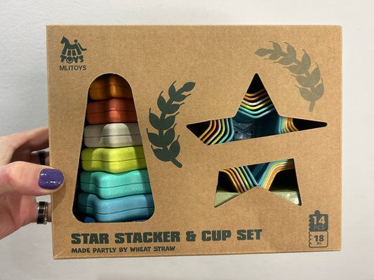 Star stacker and cup set NEW