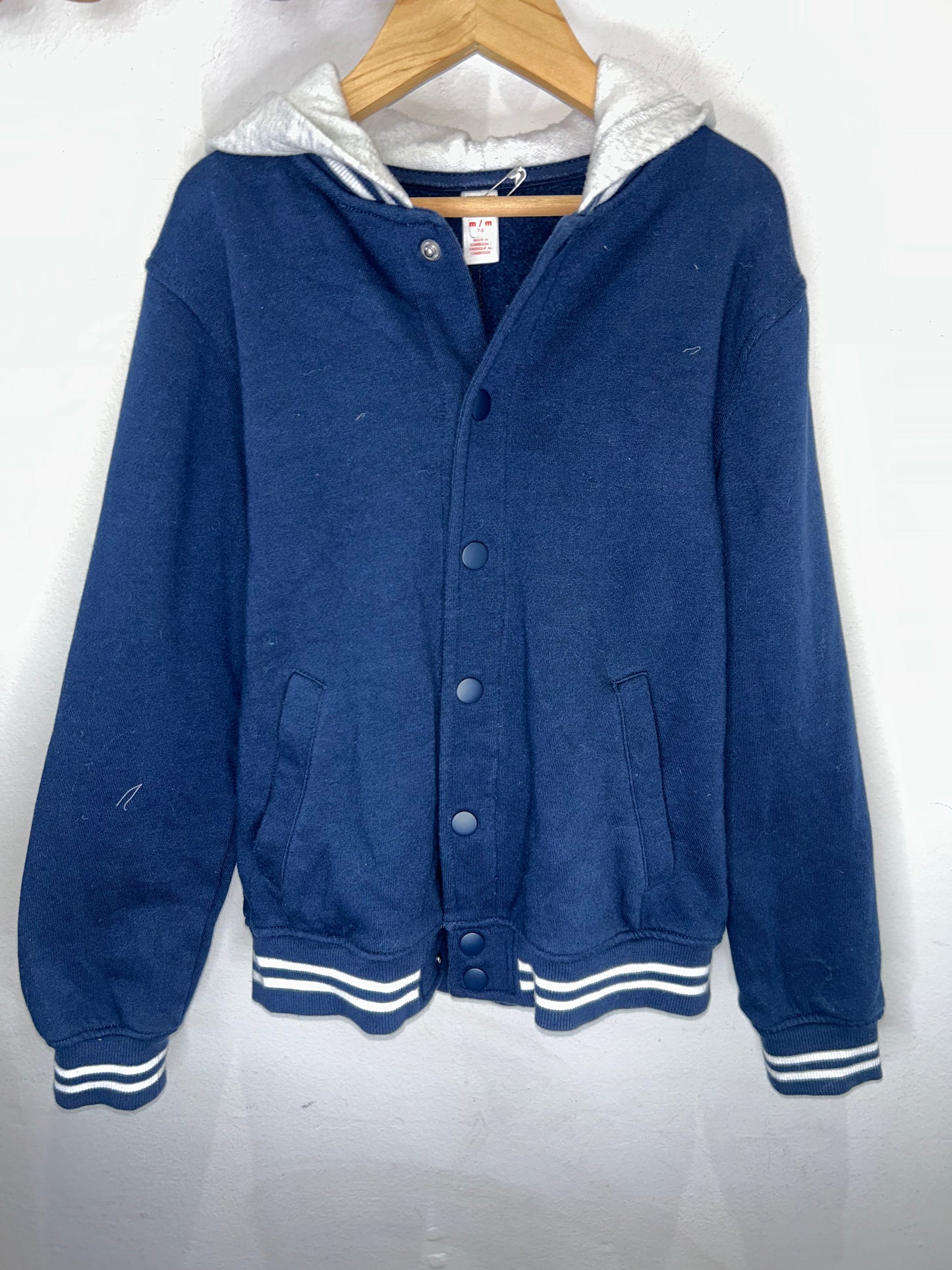 Button Sweater 7-8y