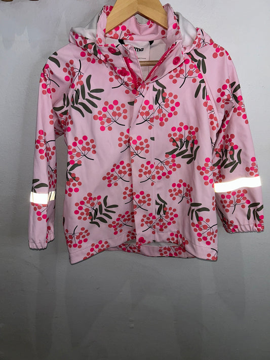 Reima berries rain jacket 104cm (4y)