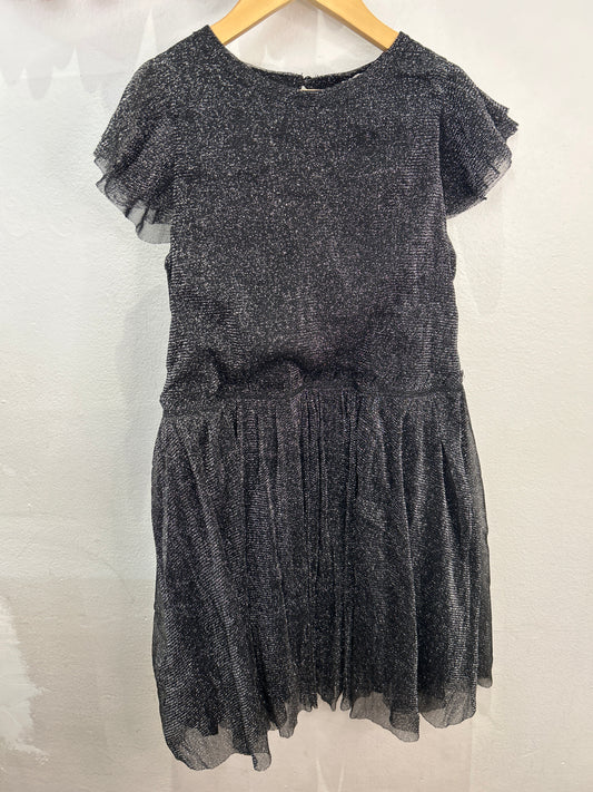 Back sparkly dress 9-10y