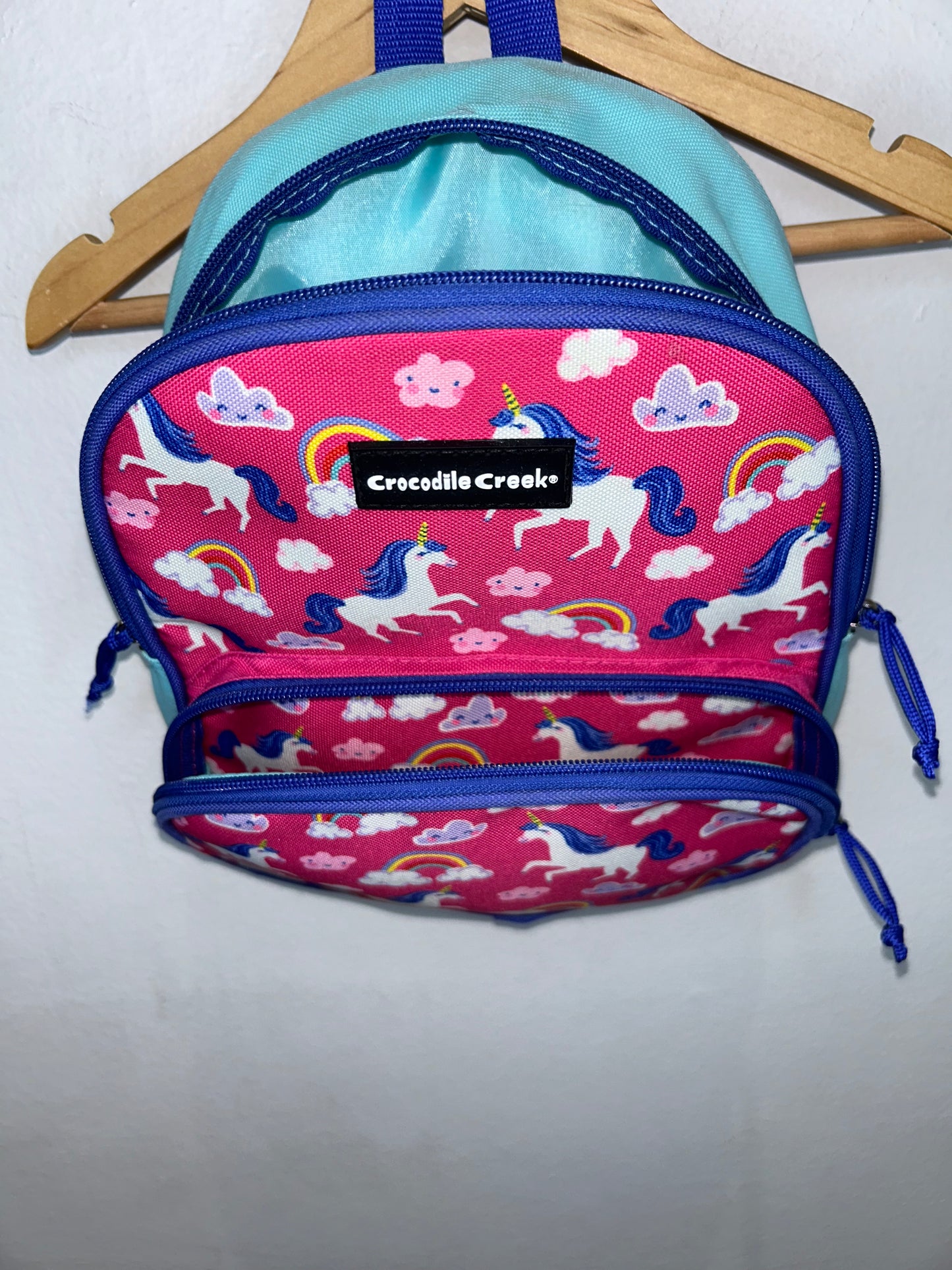 Crocodile Creek mini unicorn backpack