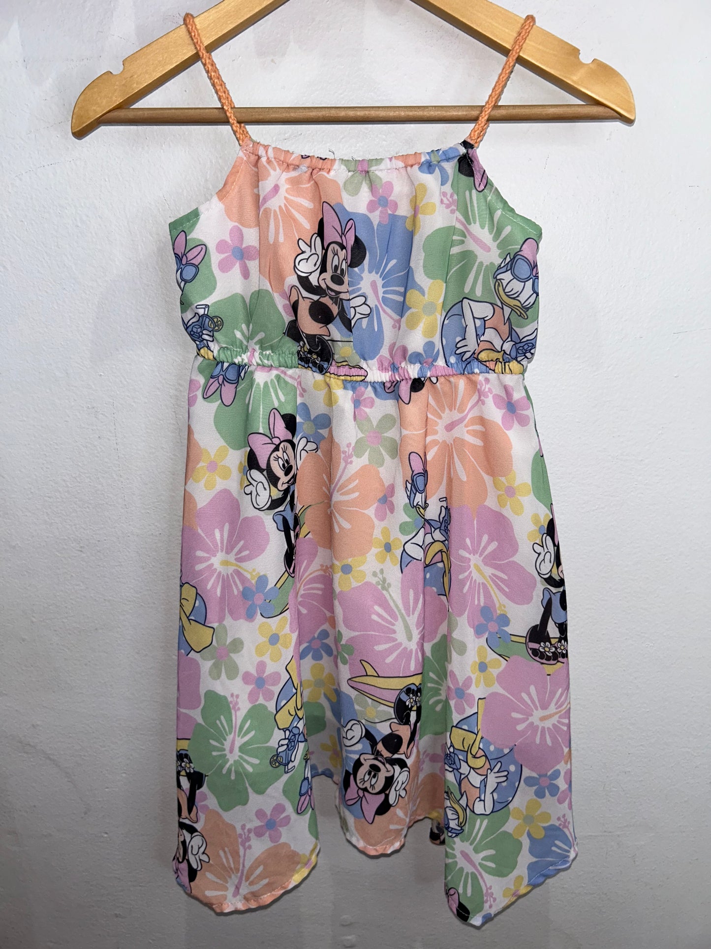 Minnie Mouse chiffon dress 18-24m