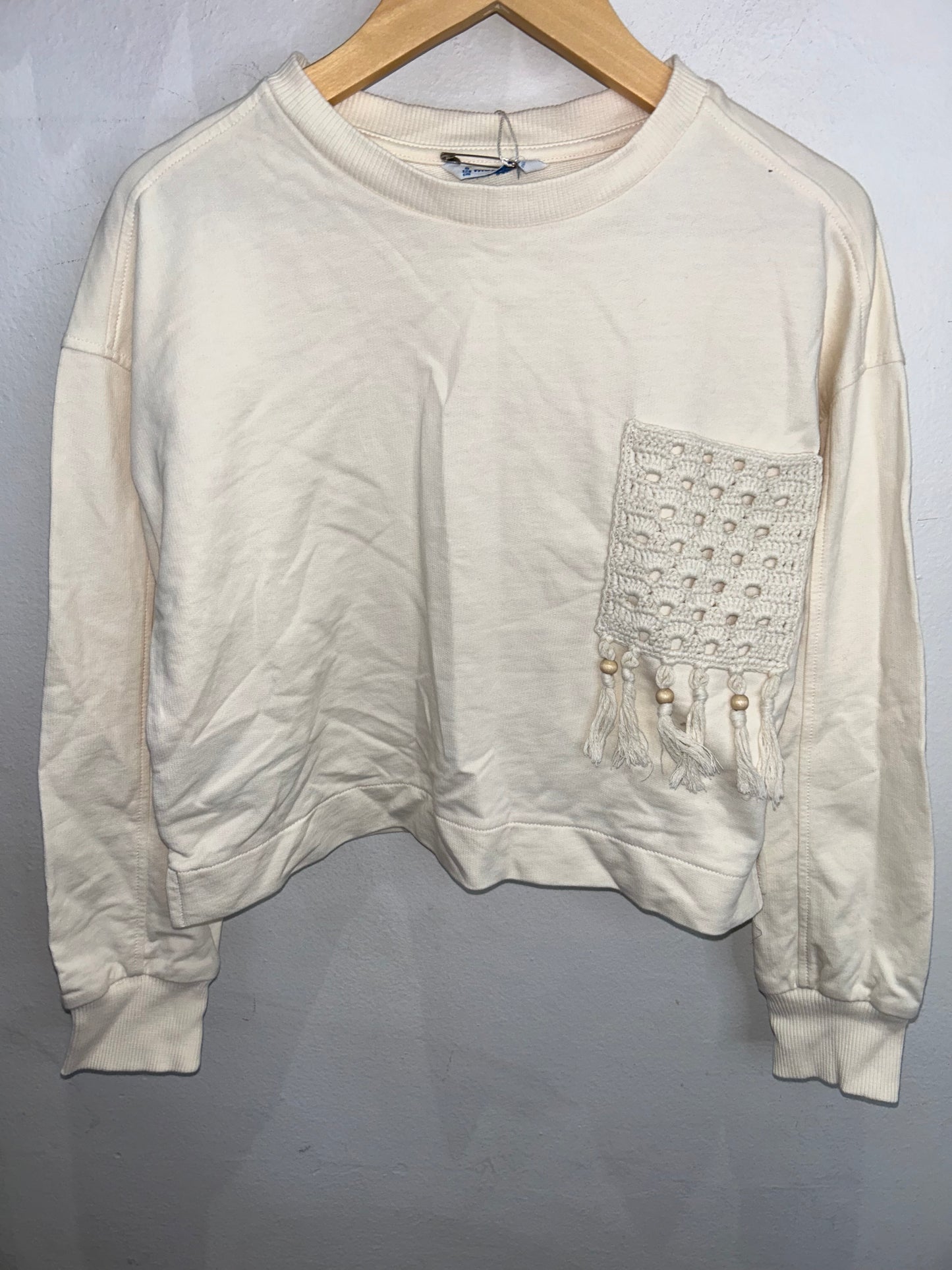 Mayoral crochet detail pullover 8y
