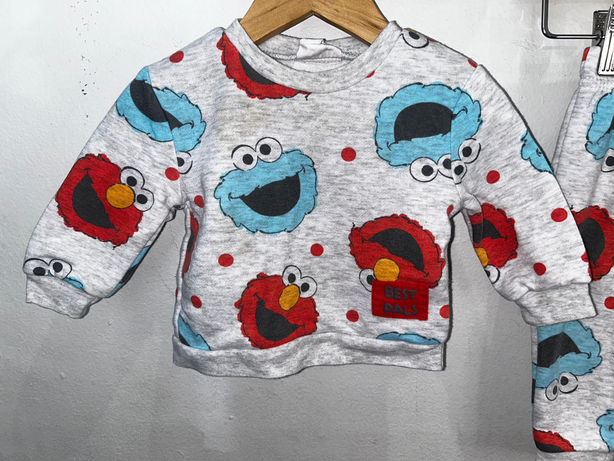 Sesame Street set 3-6m