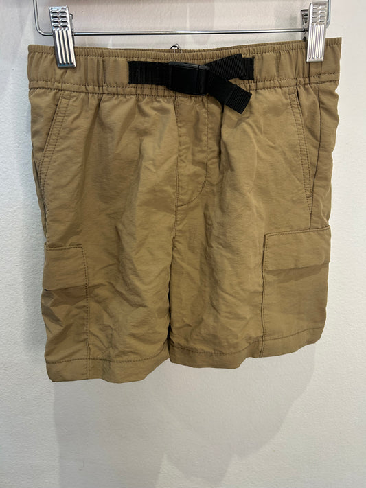 Beige buckle shorts 6-7y