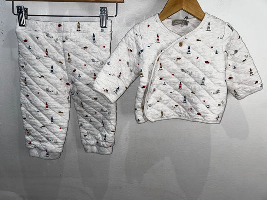 Quilted lighthouse set 12m